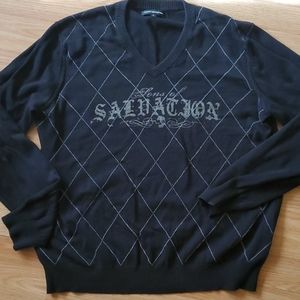 V-Neck sweater size XL - EXPRESS DESIGN STUDIO
